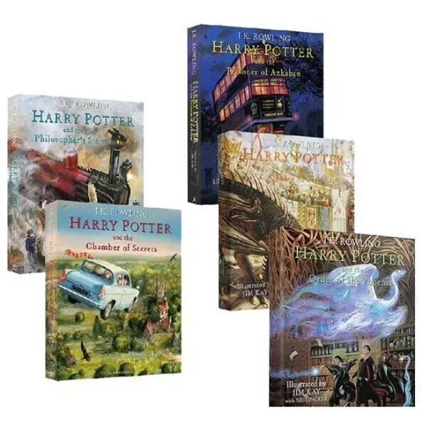 국내 Harry Potter 해리포터 20주년 기념 일러스트 에디션 5권 음원제공 ZJD