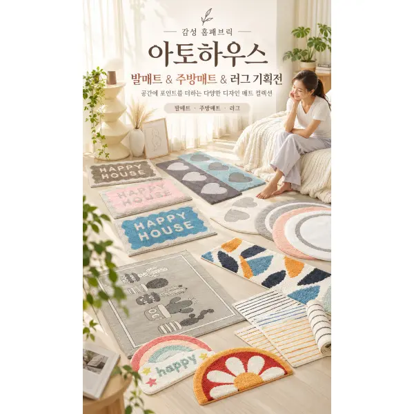 (15%추가할인) 아토하우스 사계절 침구패드 / 베개 / 발매트러그 기획전 아토하우스 사계절 침구류 특가