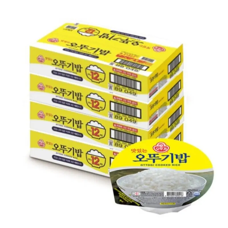 (신세계의정부점)오뚜기 오뚜기밥210gx48개