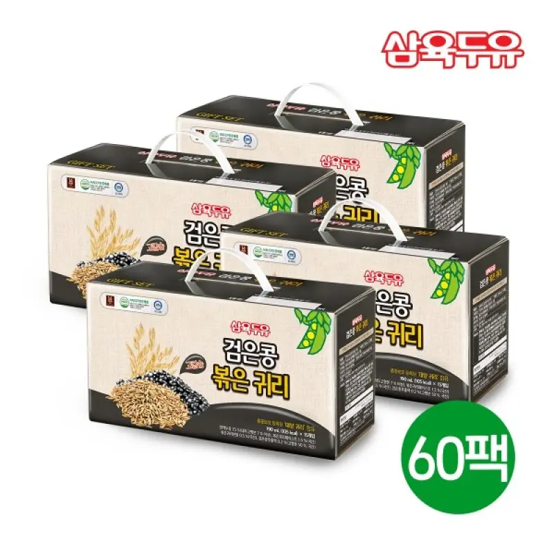 삼육두유 검은콩볶은귀리60팩