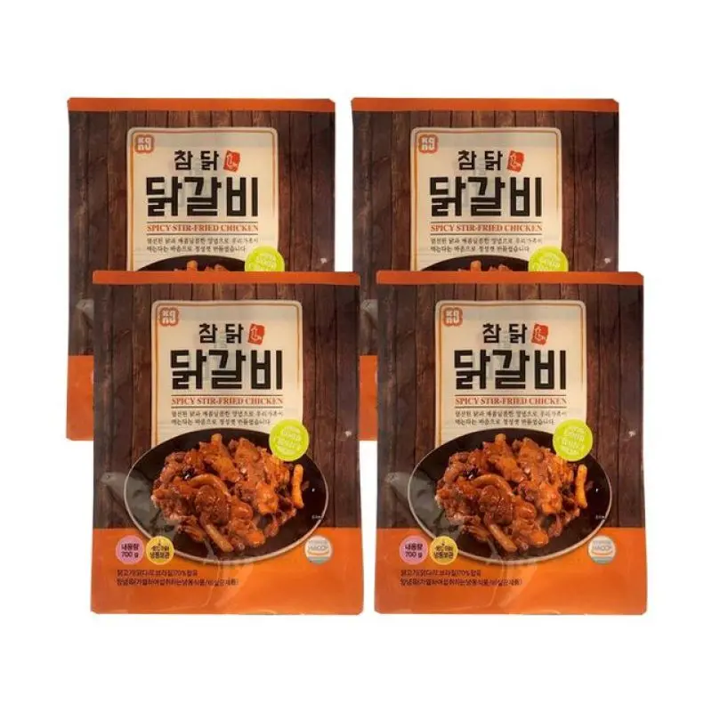 공식판매처참닭 춘천 닭갈비700g4팩/2세트 구매시 모짤렐라치즈+우동 추...
