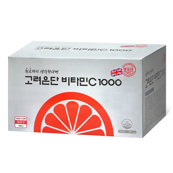 [고려은단]비타민C 1000 600정 X 1개 (20개월분) (42,900원/무료)