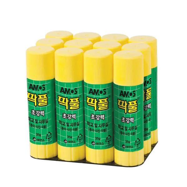 딱풀 초강력 고체풀 35g 12개입
