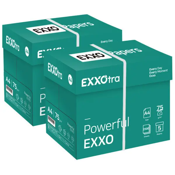 엑소트라(EXXOtra) A4용지 복사용지 75g 2500매 2BOX