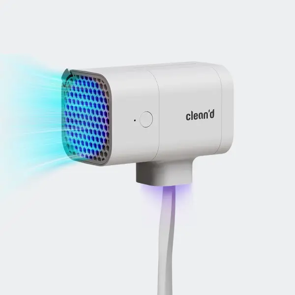 인스타 핫템) 클린디 휴대용 무선 칫솔살균기 윈디 CL-403 1인용 욕실 UV-C LED 바람 건조기