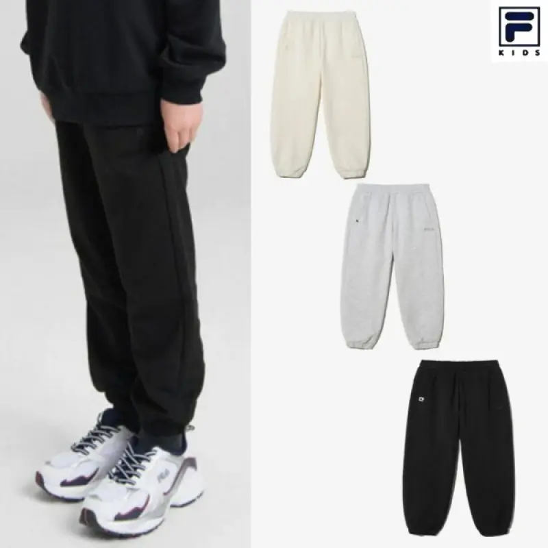 휠라키즈 베이직 조거팬츠/FK2FPH1101X