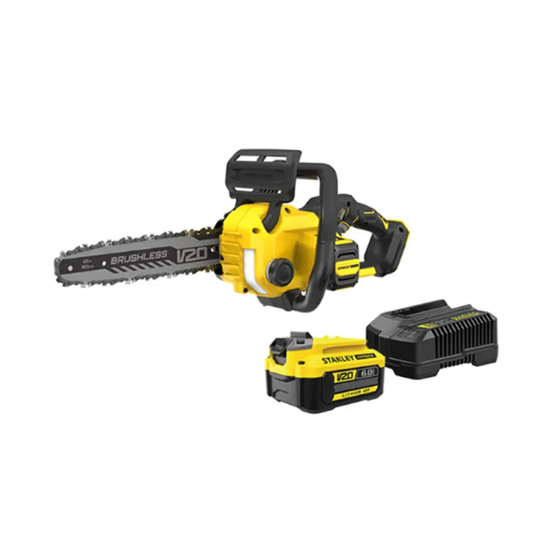 스탠리 SBCS730R1 체인톱 30Cm 20V 6.0Ah 1개세트