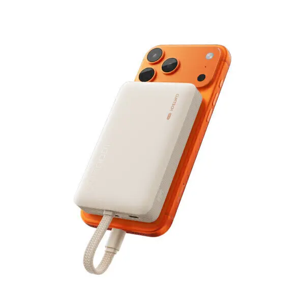 쿡테크 일체형 2in1 마그네틱 맥세이프 보조배터리 22.5W 10000mAh