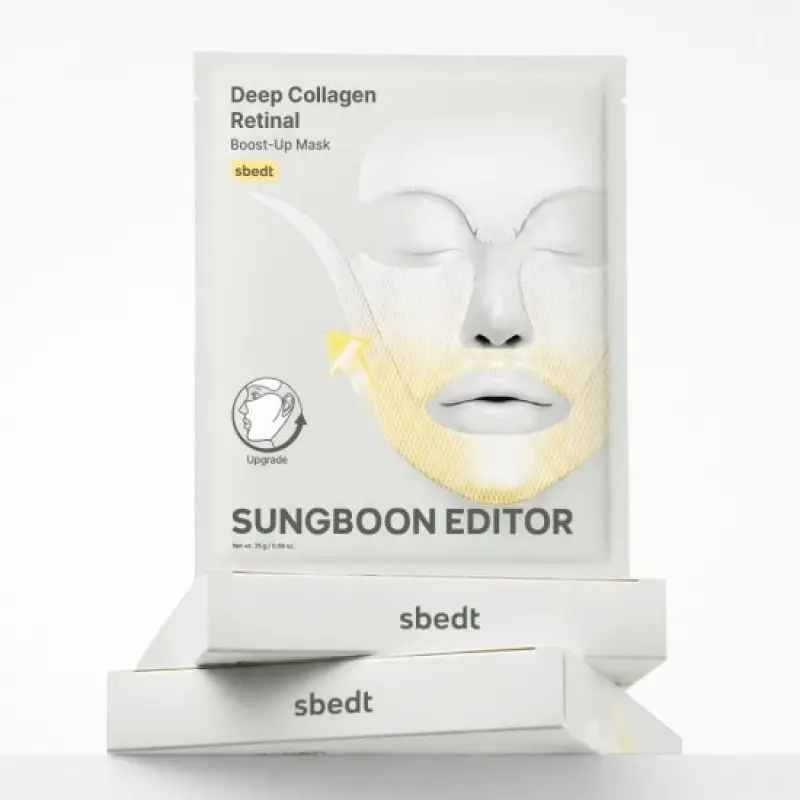 성분에디터 딥콜라겐 레티날 부스트업 마스크 4매 정가 60000원