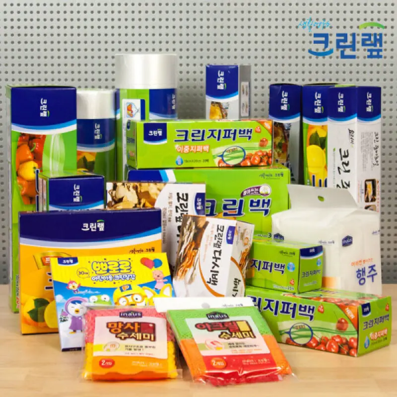 창고대개방 특가)크린랩 지퍼백 고무장갑 크린백 위생장갑 비닐장갑 롤백 종이호일 호일 니트릴장갑