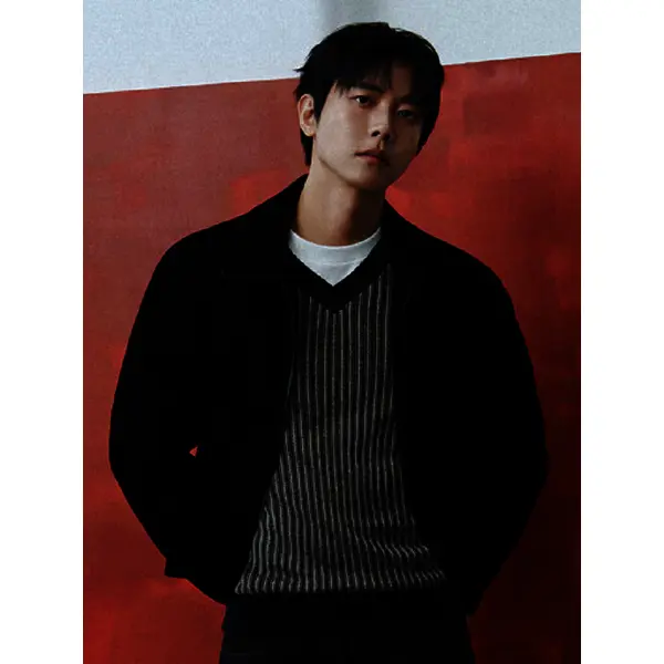 갤러리아 26F/W Premium 솔리드 데님 벨벳 패딩 집업 점퍼 ADG4JP1806