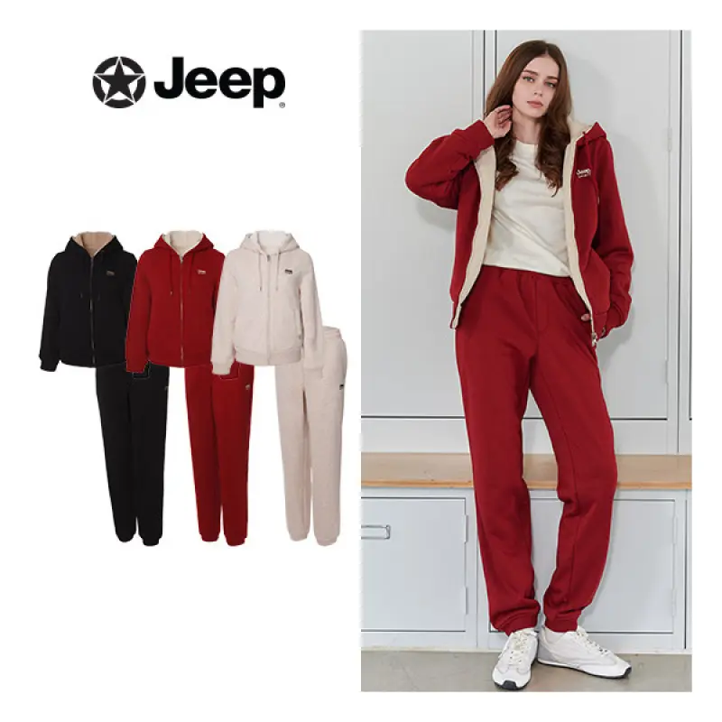 지프 (JEEP) 26FW 여성 리버시블 셋업 2종 (자켓 1종 + 팬츠 1종)