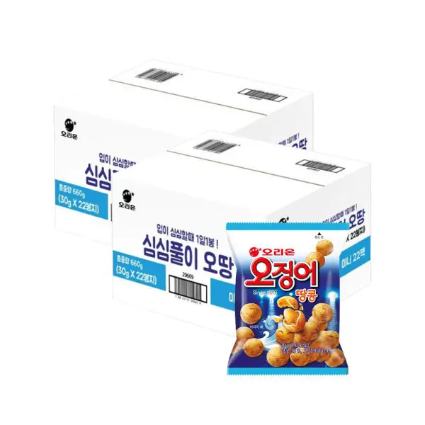 심심풀이 오땅미니 30g X22개입 X2개