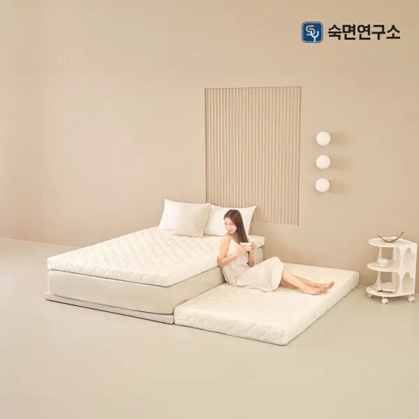 베이직 탄탄한 매트리스 6cm 10cm 15cm 허리에좋은 원룸 바닥 단단한 수면매트 자취 침대 매트릭스 토퍼