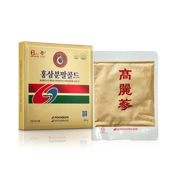 홍삼분말골드300g/6년근/홍삼분/홍삼가루/홍삼