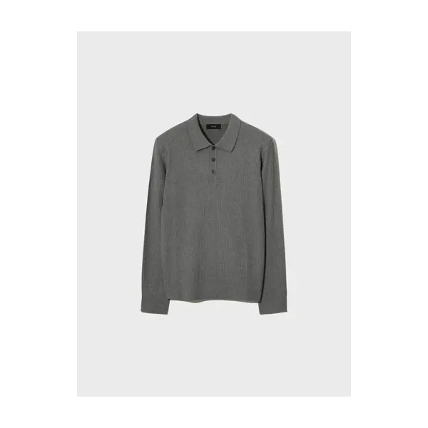 앤드지 ANDZ 2026 F/W 잔조직 혼방 카라넥 스웨터 BBSG4ET1106