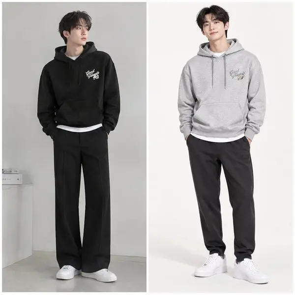 (신세계천안아산점)F/W 간절기 인기 아이템 슬랙스/데님/맨투맨/후드티 11종택1(EPG1PP1107EPG1PP1105..)
