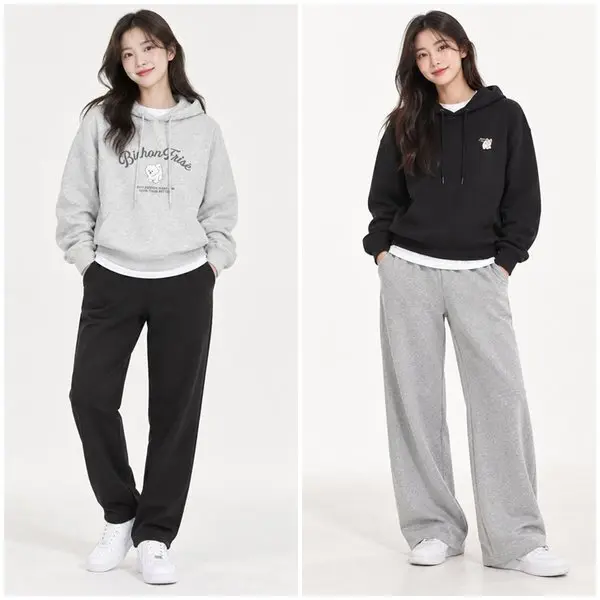 (신세계천안아산점)F/W 간절기 인기 아이템 슬랙스/데님/맨투맨/후드티 11종택1(EPG1PP1107EPG1PP1105..)