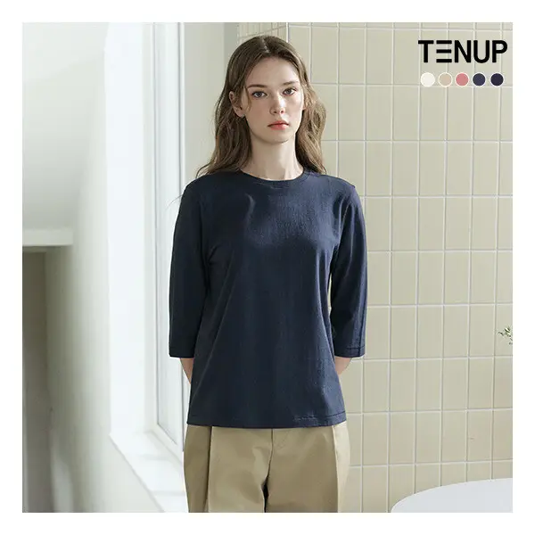 텐업 26SS 코튼100 튜블러 7부소매 티셔츠 5종 (쿠폰가 39,910원/무료)