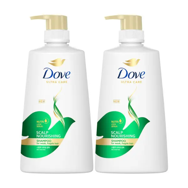 도브 샴푸 스칼프너리싱 샴푸 680ml x 2개