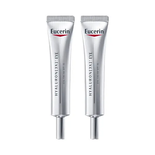 유세린 하이알루론 3X 아이크림 15ml 2개 +(증정)마스크팩 1매+나이트크림 7ml
