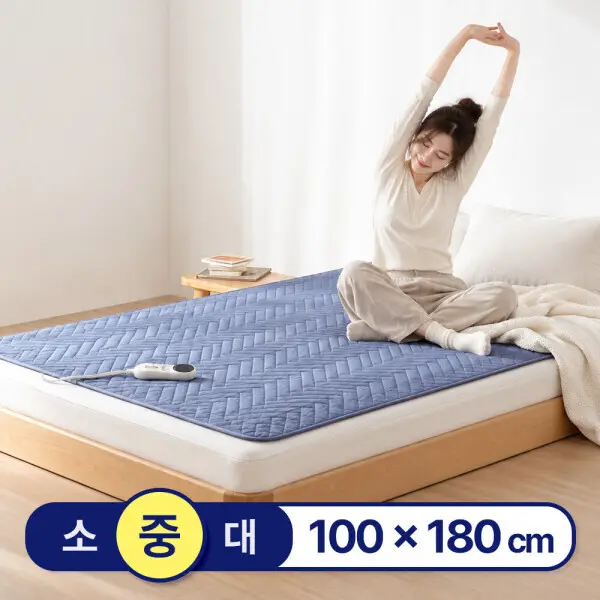핫한일 탄소매트 항균 소취 카본 전기매트 빨아쓰는 전기요 1인용 S 중형
