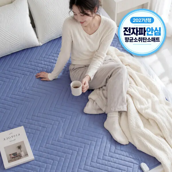 핫한일 탄소매트 항균 소취 카본 전기매트 빨아쓰는 전기요 1인용 S 중형