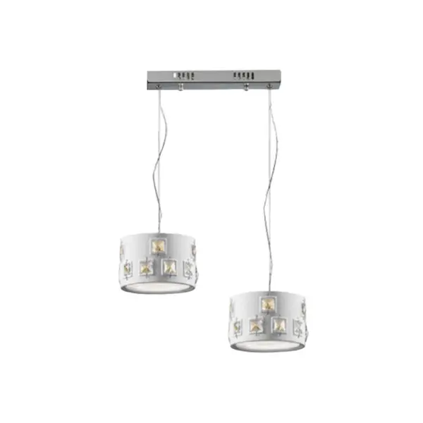 캐슬 2등 팬던트 25W LED 식탁등 국산