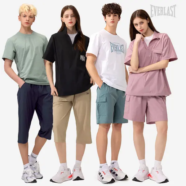 [Everlast]에버라스트 S/S 브랜드의류 반팔티셔츠 반바지/버뮤다팬츠/아노락셋업/트레이닝바지/바람막이/7부/5부 (쿠폰가 15,040원/무료)