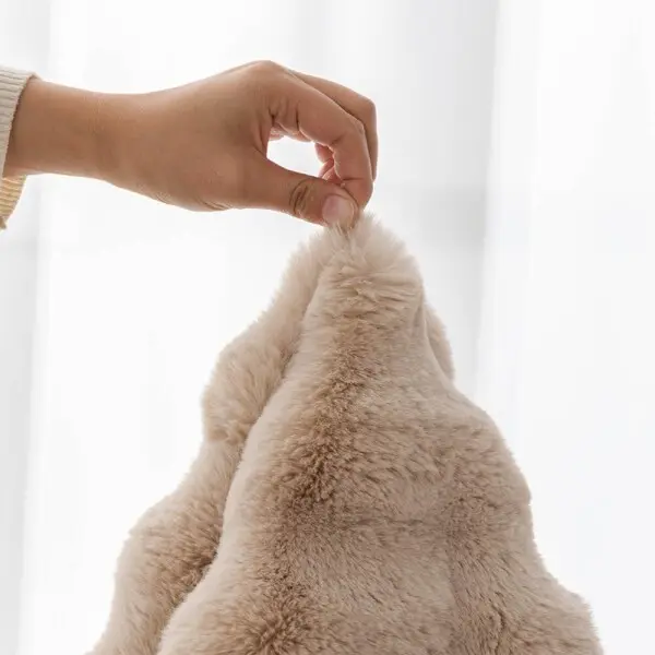 호미존 겨울용 쇼파패드 보들보들 토끼털 소파 패드 미끄럼방지 고정 지속적인 보온효과 대형
