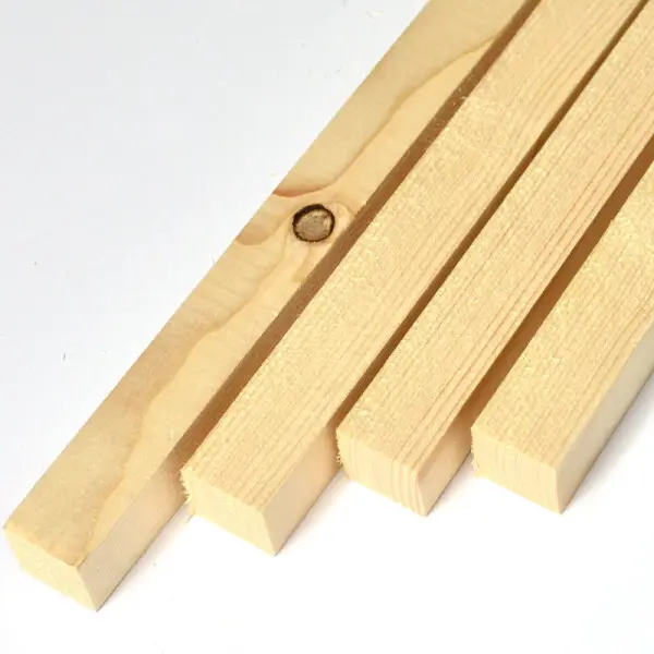 다루끼 각재 사스나 원목 한치각 소송 각목 27x27mm 1790mm 12장