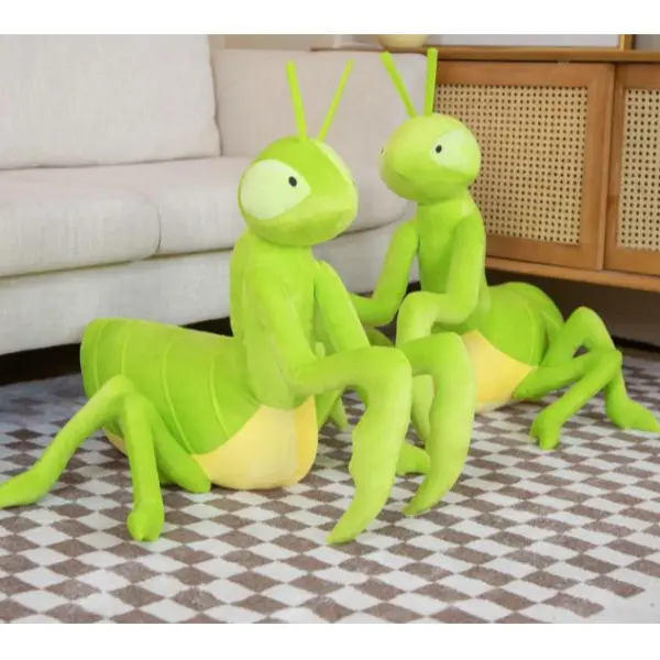 사마귀인형 특이한 대형 곤충인형 바디필로우 등쿠션 50x70