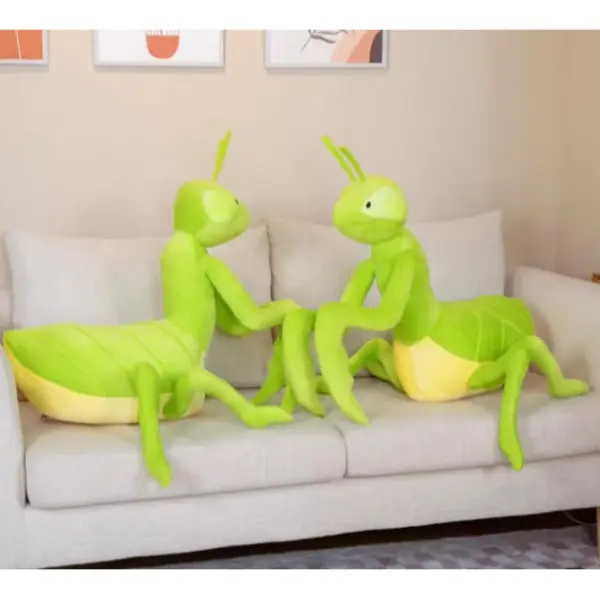 사마귀인형 특이한 대형 곤충인형 바디필로우 등쿠션 50x70