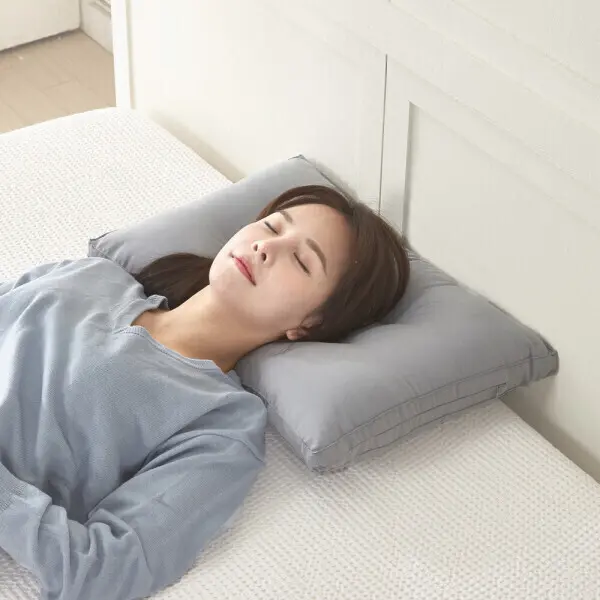 킹리치 빨아쓰는 꿀잠 숙면 경추베개 빨아쓰는베개 40x60 50x70