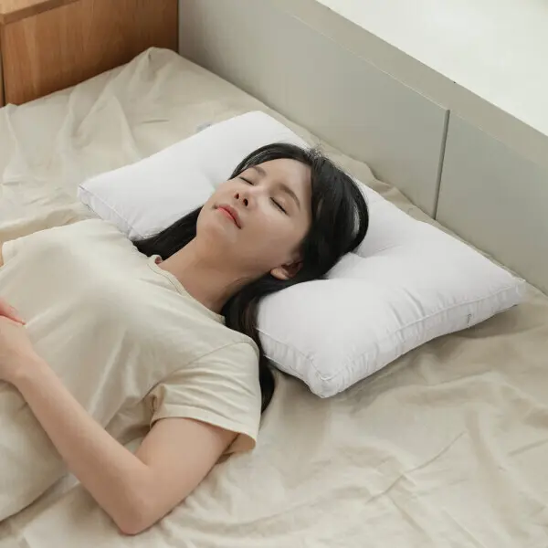 킹리치 빨아쓰는 꿀잠 숙면 경추베개 빨아쓰는베개 40x60 50x70