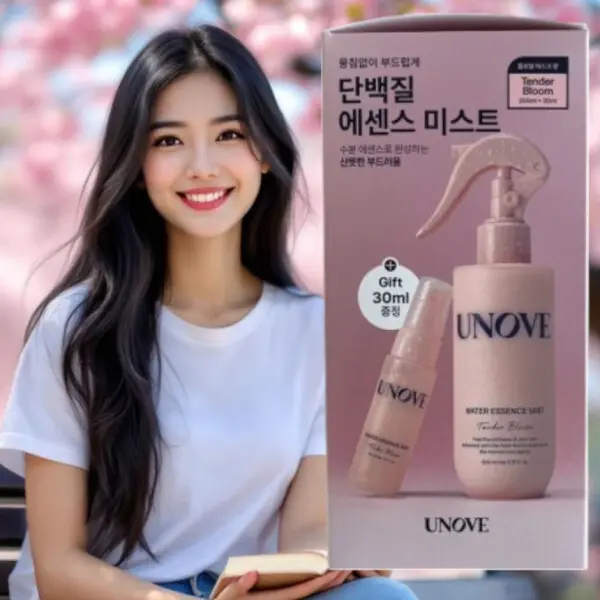 어노브 워터 에센스 헤어미스트 200ml+30ml 향기 좋은 퍼퓸미스트 부드러움 촉촉함 찰랑거림