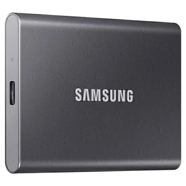 공식인증 포터블 외장SSD T7 4TB MU-PC4T0T/WW 그레이+정품파우치증정