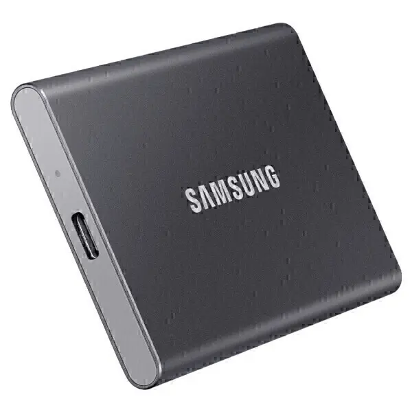 공식인증 포터블 외장SSD T7 4TB MU-PC4T0T/WW 그레이+정품파우치증정