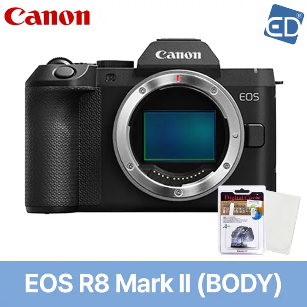 캐논 정품 EOS R8 Mark II 바디 + 액정필름+포켓융 /ED