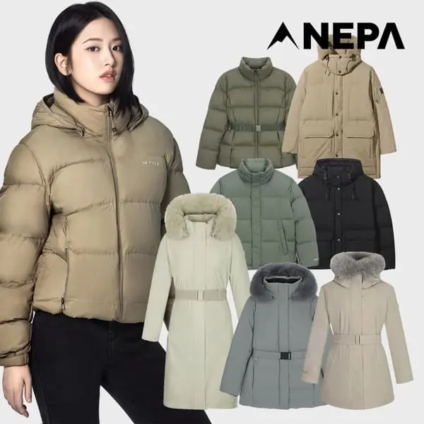 (현대Hmall)정가 349000원 네파 여성 에어써밋 미들 다운자켓 7K82029