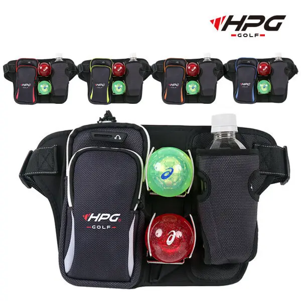 HPG 초경량 파크골프 파우치 허리색 PP-S07