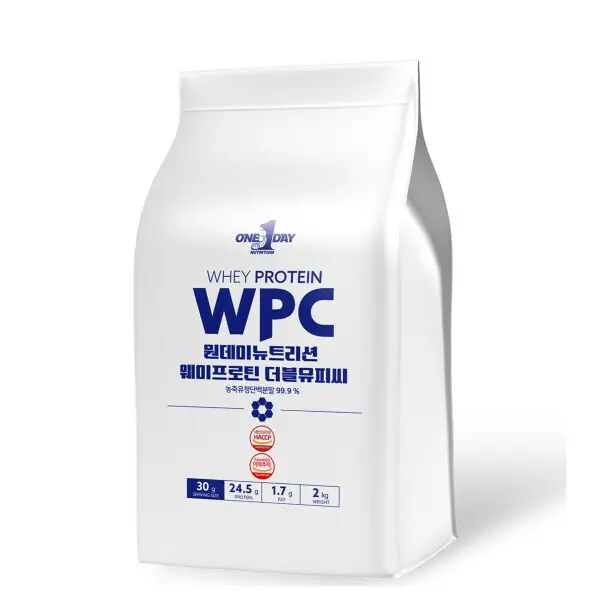 단백질 헬스보충제 프로틴 쉐이크 WPC 포대유청 2kg
