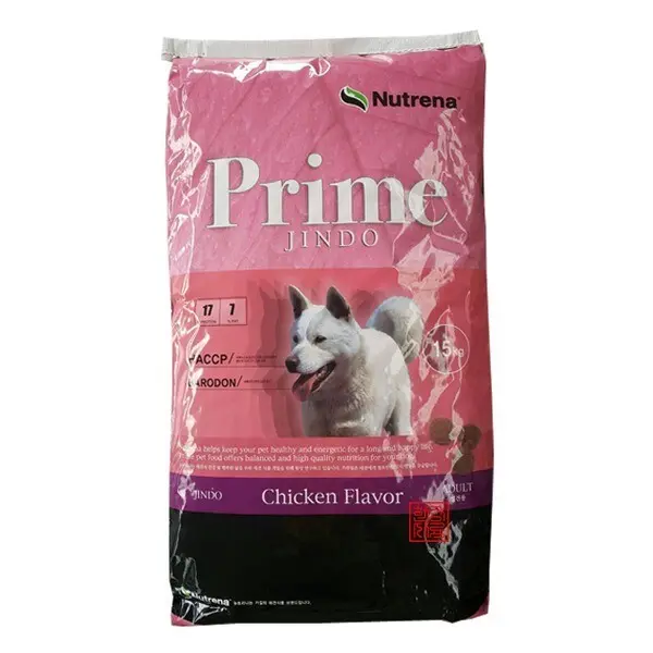 프라임 진도 15kg 강아지사료 진돗개 대형견 개사료