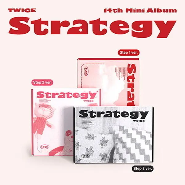 트와이스 (TWICE) 3종SET / STRATEGY 미니앨범 14집 (3종/JYPK1887)