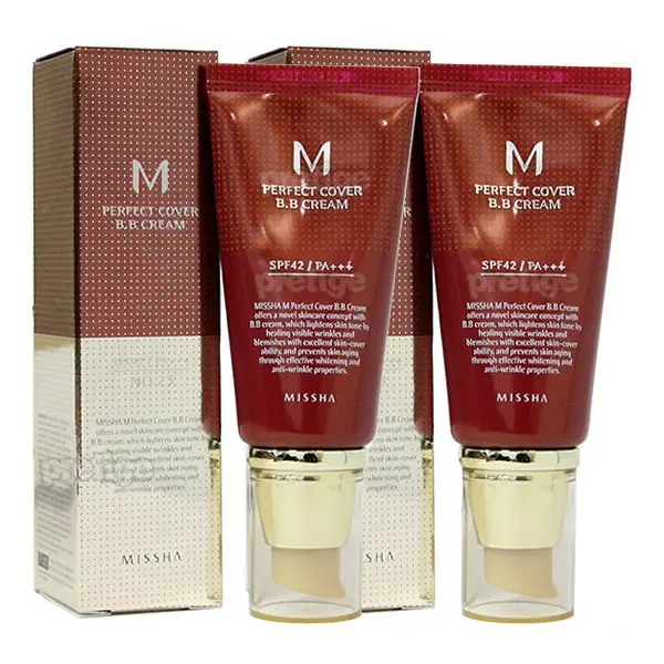 [미샤]미샤 M 퍼펙트 커버 비비크림 50mlx2개 (쿠폰가 17,550원/무료)
