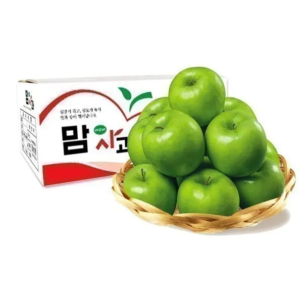 맘사과 새콤달콤 경북 안동 부사 초록사과 아오리 썸머킹 가정용 못난이 4kg (쿠폰가 8,920원/무료)
