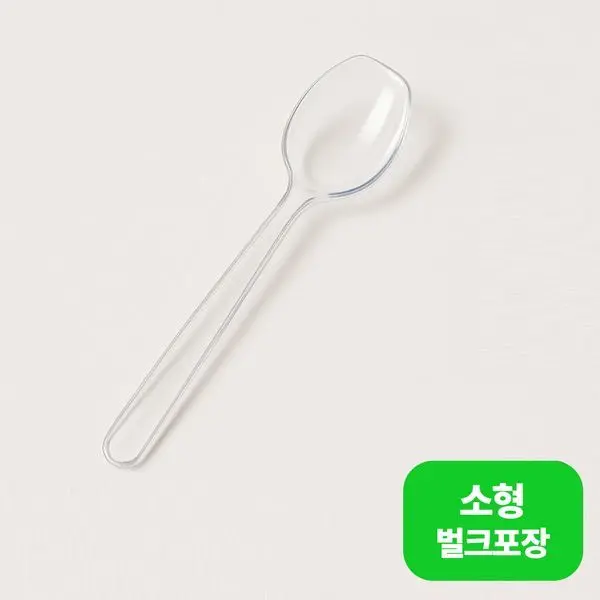 TM 아이스크림 스푼 90mm 투명 소형 벌크포장 1박스 (10000개) (쿠폰가 114,540원/무료)