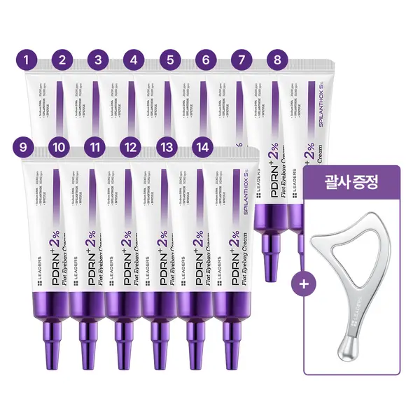 PDRN+2 주름전용 크림 14박스+마사저 1개 (쿠폰가 186,580원/무료)