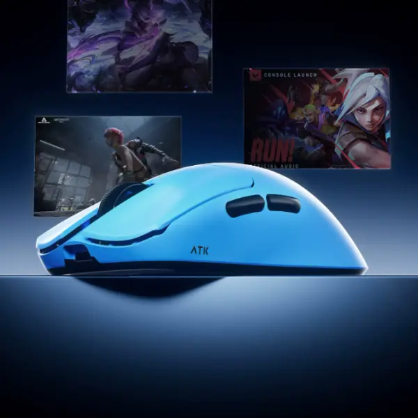 ATK 열공 F1 V3 시리즈 Ultimate+/Extreme+ 무선 게이밍 경량화 마우스 듀얼8K (쿠폰가 66,720원/무료)