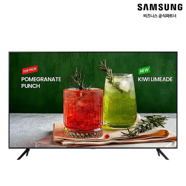[삼성전자]55TV 138cm 4K UHD LED 스마트 비즈니스 티비 사이니지 1등급 LH55BEAHLBFXKR 스탠드형 (삼성무료설치)/ (730,500원/무료)